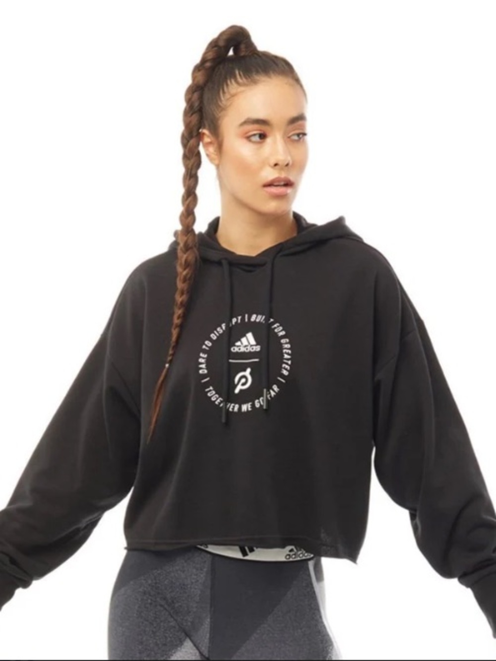 Adidas Peloton Cropped Sweatshirt